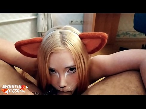 ❤️ Кицунэ заглотить хуй и сперма в рот ️❌ Порнуха на нашем сайте dewporn.ru ️